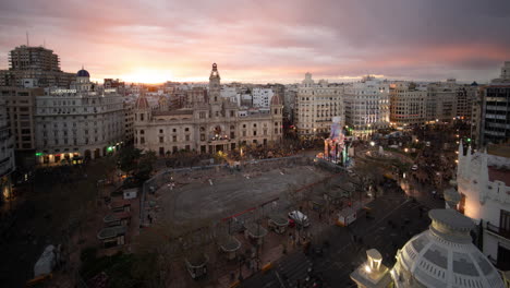 timelapse-showcasing-Valencia-from-Town-Hall-Square
