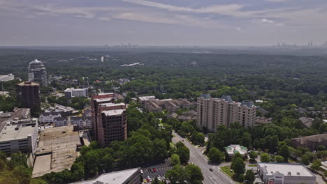Atlanta-Georgia-Aerial-v992-drone-flyover-Vinings-Cumberland-capturing-panoramic-views-of-the-neighborhood-cityscape-at-daytime---Shot-with-Mavic-3-Pro-Cine---August-2023