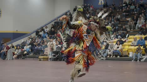 The-mesmerizing-beauty-of-Indigenous-culture-with-this-captivating-slow-motion-footage-of-a-dancer-at-Haskell-Indian-Nations-University's-welcome-back-Powwow