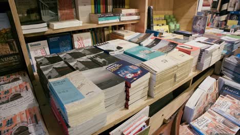 Venice-Books-on-Display-in-Libreria-Acqua-Alta