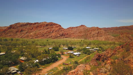 Looma-Camballin-Kimberley-Purnululu-Fitzroy-Crossing-drone-aerial-Outback-Australia-WA-Western-AUS-aboriginal-landscape-view-Northern-Territory-Faraway-Downs-Under-Broome-Darwin-red-rock-up-slowmotion