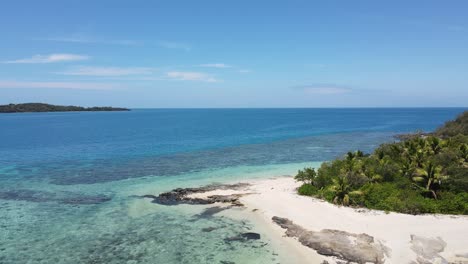 Aerial-drone-view-with-180-degree-panoramic-view-over-paradise-Fiji-island