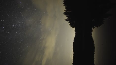 Milchstraße-Im-Dunklen-Nachthimmel