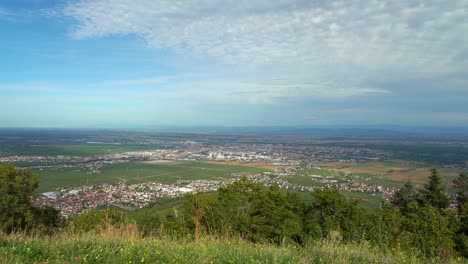 Panoramic-View-of-Colmar-City-of-a-Sunny-Day