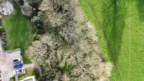 Imágenes-Aéreas-De-Guernsey-Fort-George-De-Una-De-Las-Urbanizaciones-Más-Caras-De-Guernsey-Junto-A-Val-De-Terres-En-Un-Día-Soleado