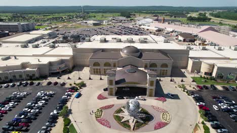 Dies-Ist-Ein-Luftbildvideo-Des-Winstar-World-Casinos-In-Thackerville,-Oklahoma