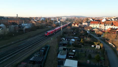 Regional-Train-Drone-Video-in-Bamberg