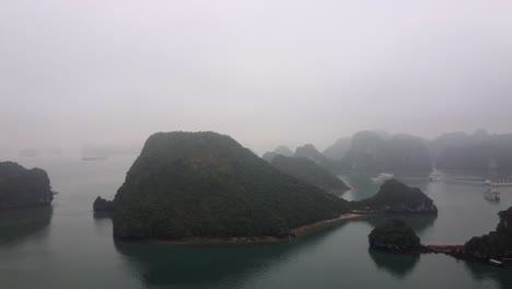 Gloomy-island-atmosphere-in-moody-Ha-Long-Bay