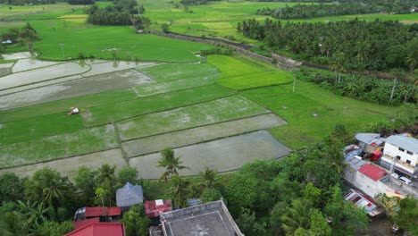 Stadt-In-Der-Nähe-Von-Ländlichen-Feldern-In-Virac,-Catanduanes,-Philippinen
