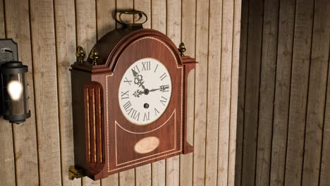 3D-animation-showing-an-old-mechanical-clock-on-the-wall-in-a-house