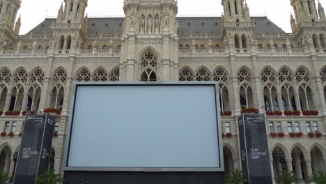 Huge-Screen-near-Vienna-City-Hall-during-Film-Festival-Month-in-Vienna