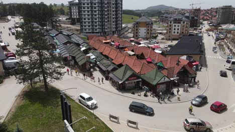 Innenstadt-Von-Zlatibor,-Serbien