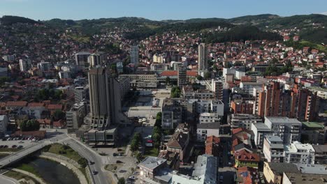 Downtown-Uzice,-Serbia