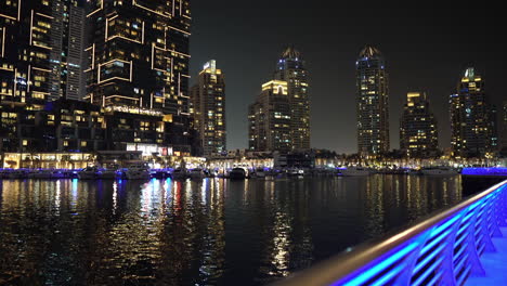 Dubai-Marina-UAE-at-Night