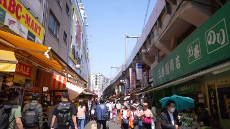 Comida-Callejera,-Mercado-De-Pescado-En-Japón