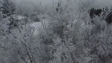 Hermosas-Vistas-Aéreas-Invernales-De-La-Ciudad-De-Winnipeg,-Canadá