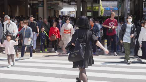 Ciudad-De-Tokio-En-Japón,-Calles-En-Japón