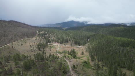 Rutas-Turísticas-En-El-Parque-Nacional-Valle-Nuevo,-Constanza-En-República-Dominicana.