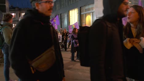 Radical-feminists-rally-with-banners-on-International-Women's-Day