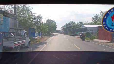 POV-Aus-Dem-Inneren-Eines-Busses-In-Zentraljava,-Indonesien