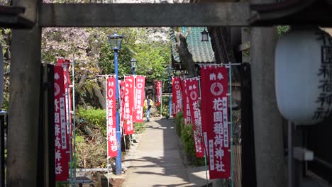 Ciudad-De-Tokio-En-Japón,-Templo-Japonés