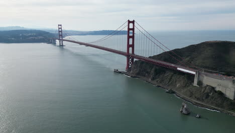 Golden-Gate-Bridge-San-Francisco-pull-out-shot-Aerial-video