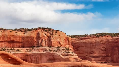 Paisaje-Rocoso-De-Utah,-Estados-Unidos