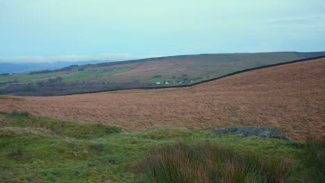 Pan-shot-do-Lyme-Park-em-Greater-Manchester,-England