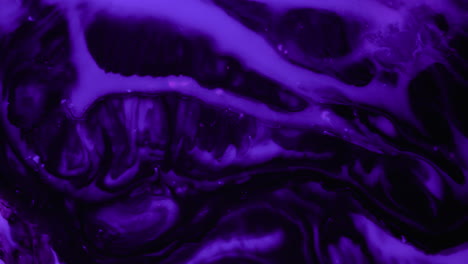 Efecto-Fluido-De-Arte-Abstracto-Orgánico-Púrpura-Negro-Oscuro-Que-Se-Expande-Lentamente