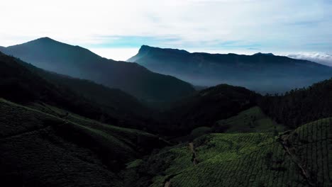 Aerial-drone-view-drone-camera-is-moving-forward-where-many-mountains-and-many-mountains-are-visible