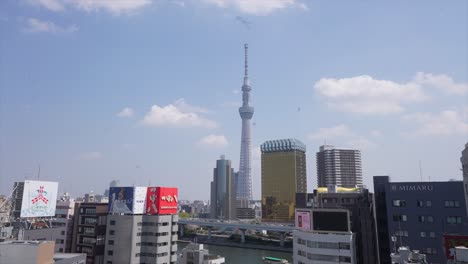 Ciudad-De-Tokio-En-Japón,-Tokyo-Skytree