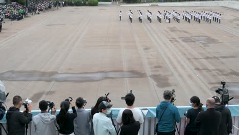 Press-cover-the-open-day-for-National-Security-Education-Day-at-the-Hong-Kong-Police-College-in-Hong-Kong,-China