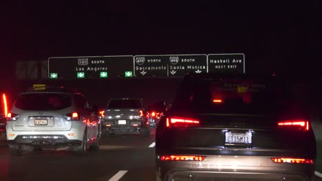 Atasco-De-Tráfico-En-La-Autopista-101---Los-Ángeles