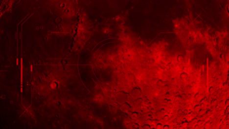 Futuristic-Hud-display-scans-red-lunar-surface