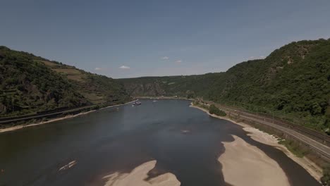 The-Rhine-river-is-one-of-the-largest-rivers-in-Europe