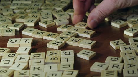 Crossword-of-ISRAEL,-HAMAS-and-WAR-made-with-Scrabble-letter-tiles