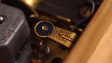 Swiss-Music-Box-Mechanism,-Macro-Close-Up-of-Vintage-Device