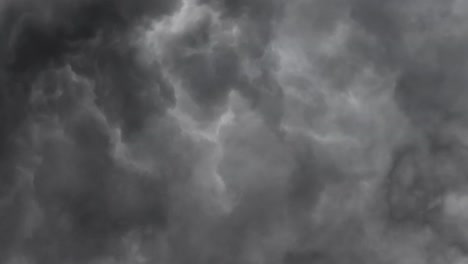 Spectacular-Lightning-Storm-in-dark-clouds