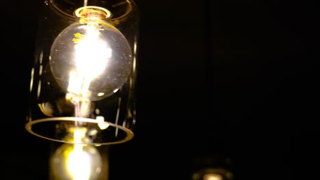 Extreme-close-up-of-Edison-bulb-fixture