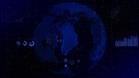 Der-Rotierende-Videohintergrund-Eines-Filmischen-Digitalen-Globus-Zeigt-Das-Land-Grönland-Im-Zoom