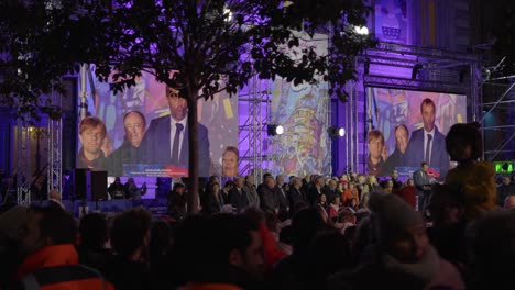 Montpellier-Mayor-announcing-free-public-transport-to-the-residents-on-stage