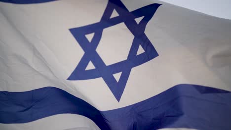 Israelische-Flagge-Flattert-Im-Wind