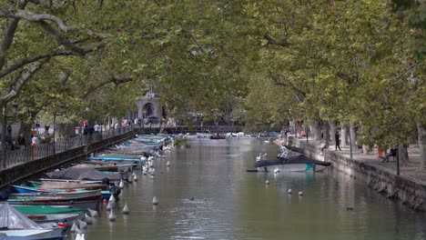 An-emblematic-river-of-Annecy---Thiou-Offers-Spectacular-Views-and-Place-to-Park-your-Boat