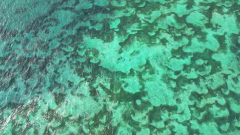 Crystal-Clear-Blue-Green-Waters-Of-Pandawa-Beach-In-Uluwatu-Bali-Indonesia