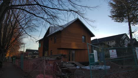 Exterior-View-Beautiful-Wooden-House---Real-Estate-Under-Construction
