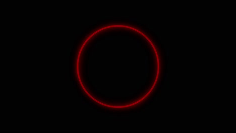 Animated-neon-pulsing-double-red-ring-for-circular-shaped-logo-idea