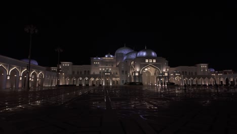 Qasr-Al-Watan-Presidential-Palace---nighttime-establishing-shot