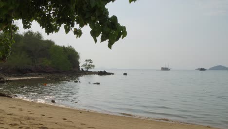 Sea-View-At-Beach-Resort-In-Labuan-Bajo,-Flores-Island,-Indonesia