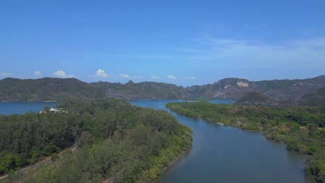 Mangroves-river-view-lush-greenery-cloudy-sky
