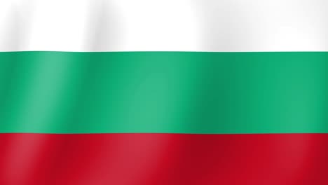 Animation-Der-Im-Wind-Wehenden-Bulgarischen-Flagge